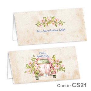 Place Card nunta CS21